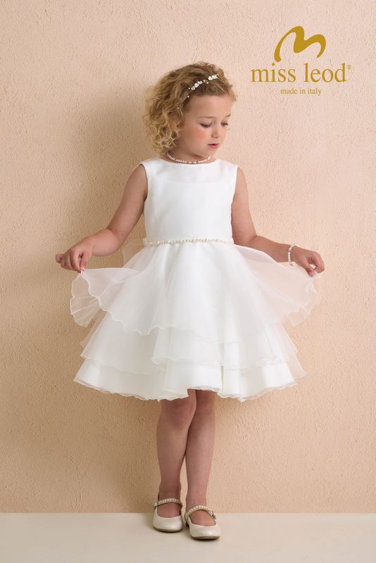 Jurk “Lotte” – Elegante Miss Leod feestjurk voor communie, lentefeest, vormsel of huwelijk