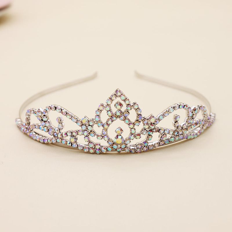 🌈✨ Kindertiara "Regenboog" – Stralend kroontje voor elk prinsesje