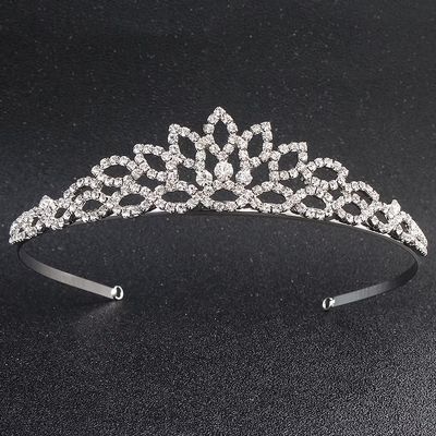 Tiara Tiara "Eugenie" – Elegante tiara voor communie, lentefeest of huwelijk