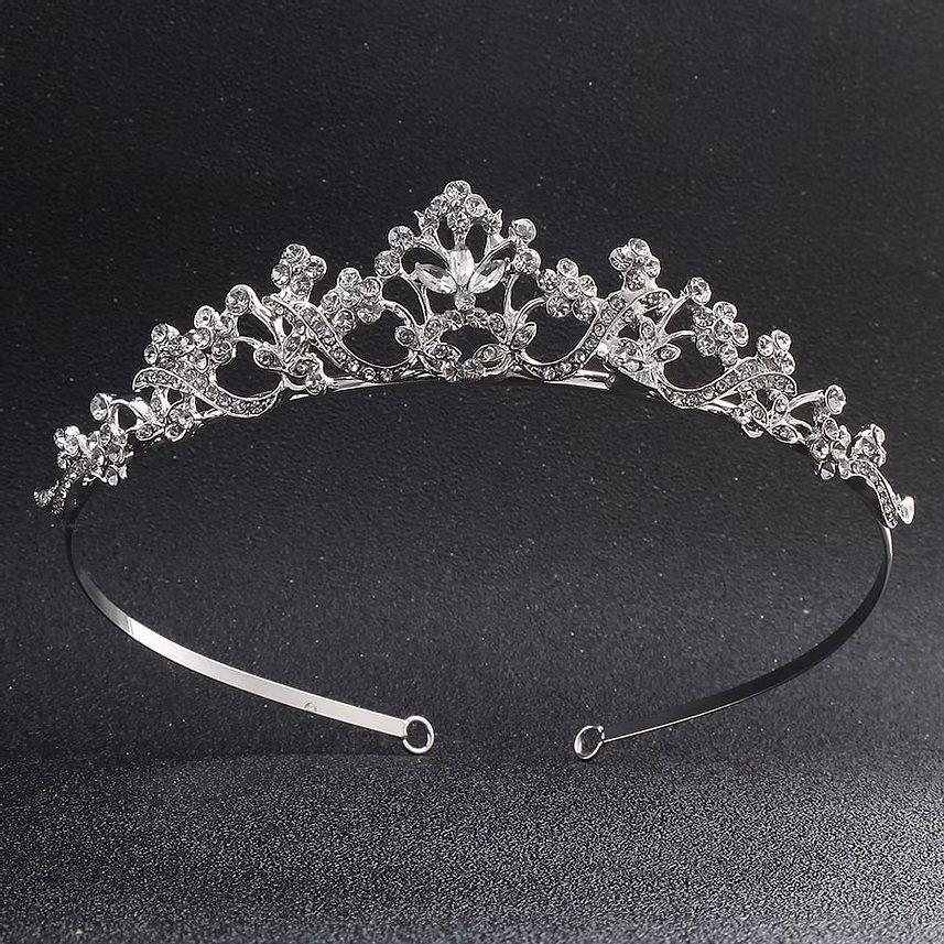 Tiara 'Alice" – Elegante tiara voor vormsel of huwelijk