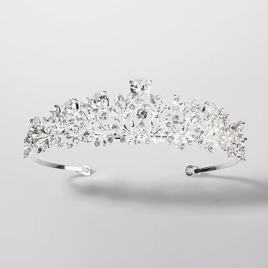 Tiara 'Anne" – Elegante tiara voor vormsel of huwelijk