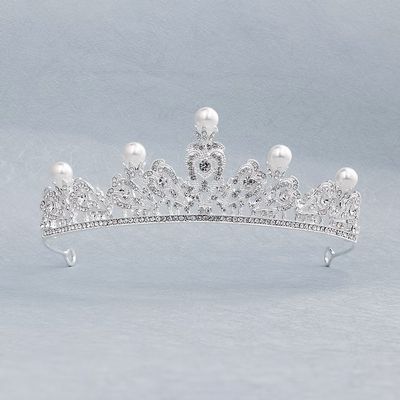 Tiara Tiara "Clementine" – Elegante tiara voor huwelijk of fotoshoot