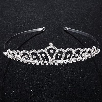 Tiara Tiara "Isabella" – Elegante tiara voor communie, lentefeest of huwelijk