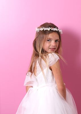 👑 Communiefotoshoot in Lauwe – Magische Herinneringen bij Droomjurken ✨