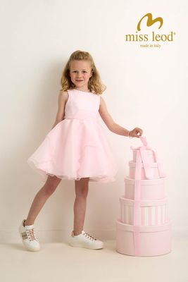 Jurk “Olivia” – Elegante Miss Leod feestjurk voor communie, lentefeest, vormsel of huwelijk