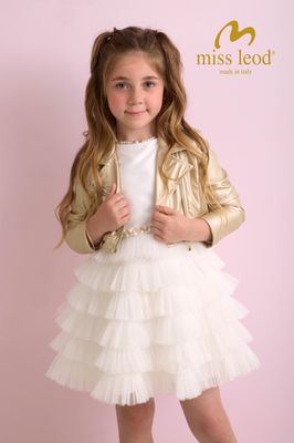 Jurk "Emma” – Elegante Miss Leod feestjurk voor communie, lentefeest, vormsel of huwelijk