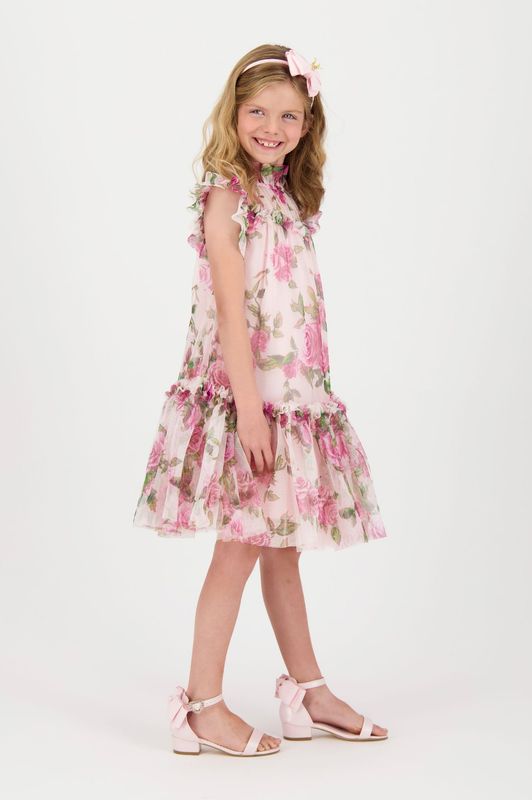 ✨ Outlet Angel’s Face – Roze romantische feestjurk ✨