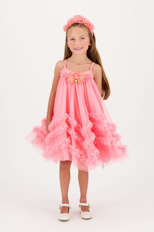 ✨ Outlet Angel’s Face – Flashy zalmroze zwierige jurk ✨ ✨ Outlet Angel’s Face – Flashy zalmroze zwierige jurk ✨