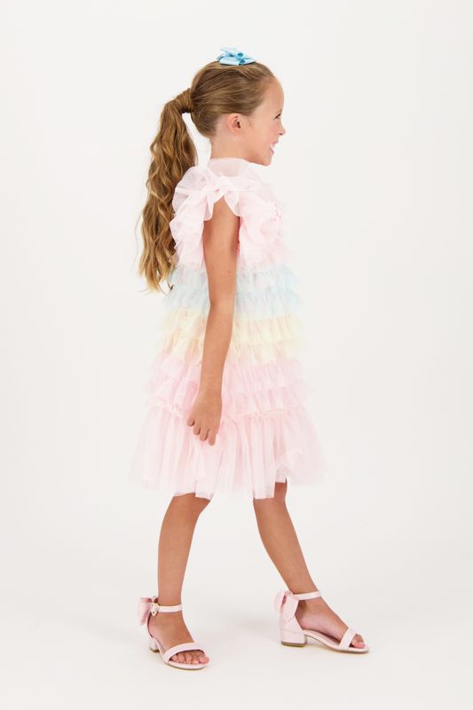 ✨ Outlet Angel’s Face – roze girly feestjurk ✨