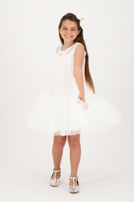 ✨ Outlet Angel’s Face – Witte zwierige feestjurk ✨ ✨ Outlet Angel’s Face – Witte zwierige feestjurk ✨