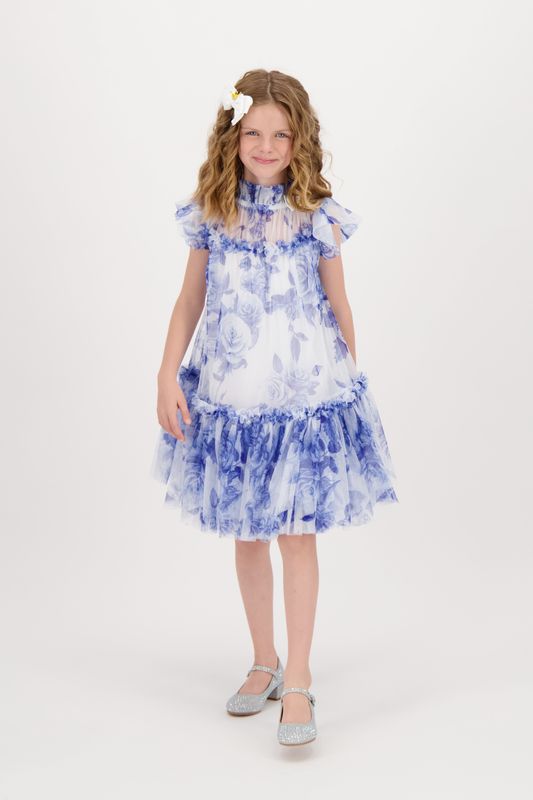✨ Outlet Angel’s Face – Blauw / Witte romantische feestjurk ✨ ✨ Outlet Angel’s Face – Blauw / Witte romantische feestjurk ✨