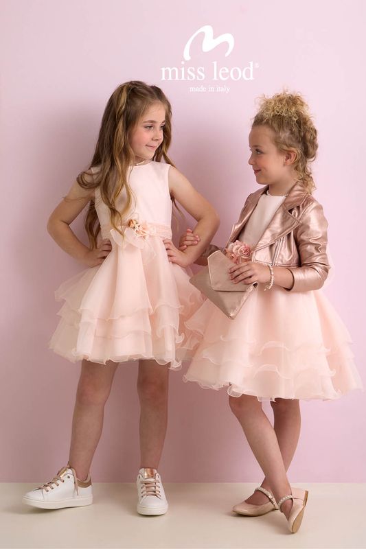 Jurk “Yara” – Elegante Miss Leod feestjurk voor communie, lentefeest, vormsel of huwelijk