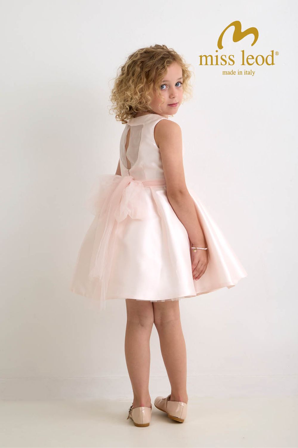 Jurk “Emily” – Elegante Miss Leod feestjurk voor communie, lentefeest, vormsel of huwelijk Jurk “Emily” – Elegante Miss Leod feestjurk voor communie, lentefeest, vormsel of huwelijk