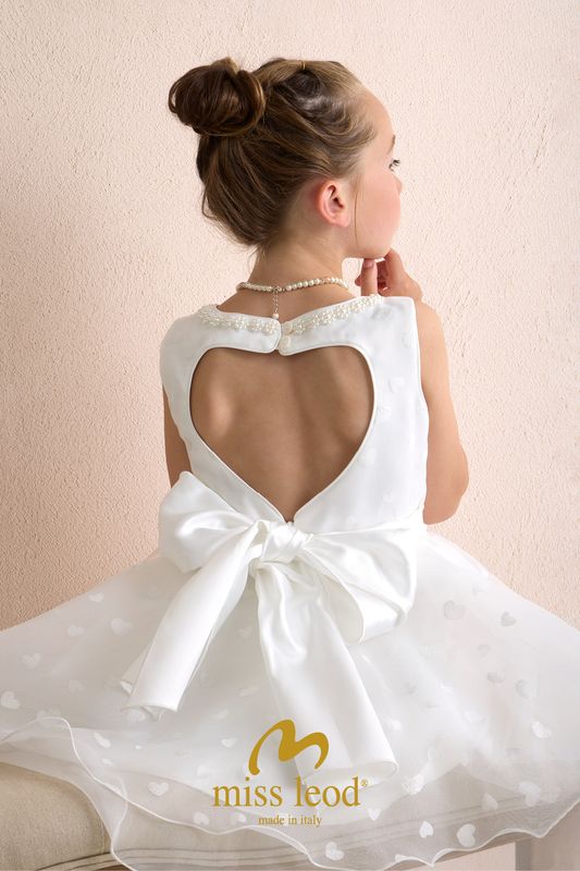 Jurk "Tess” – Elegante Miss Leod feestjurk voor communie, lentefeest, vormsel of huwelijk ✨ NU -20% korting