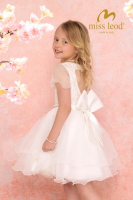 Jurk "Vera” – Elegante Miss Leod feestjurk voor communie, lentefeest, vormsel of huwelijk ✨ NU -30% korting