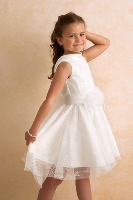 Jurk “Ashley” - Elegante Miss Leod feestjurk voor communie, lentefeest, vormsel of huwelijk