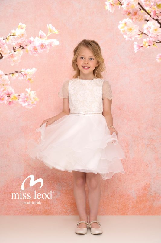 Jurk "Vera” – Elegante Miss Leod feestjurk voor communie, lentefeest, vormsel of huwelijk ✨ NU -30% korting