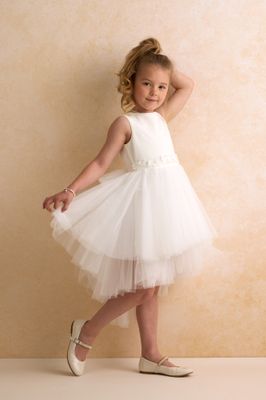 Jurk “Lilou” - Elegante Miss Leod feestjurk voor communie, lentefeest, vormsel of huwelijk