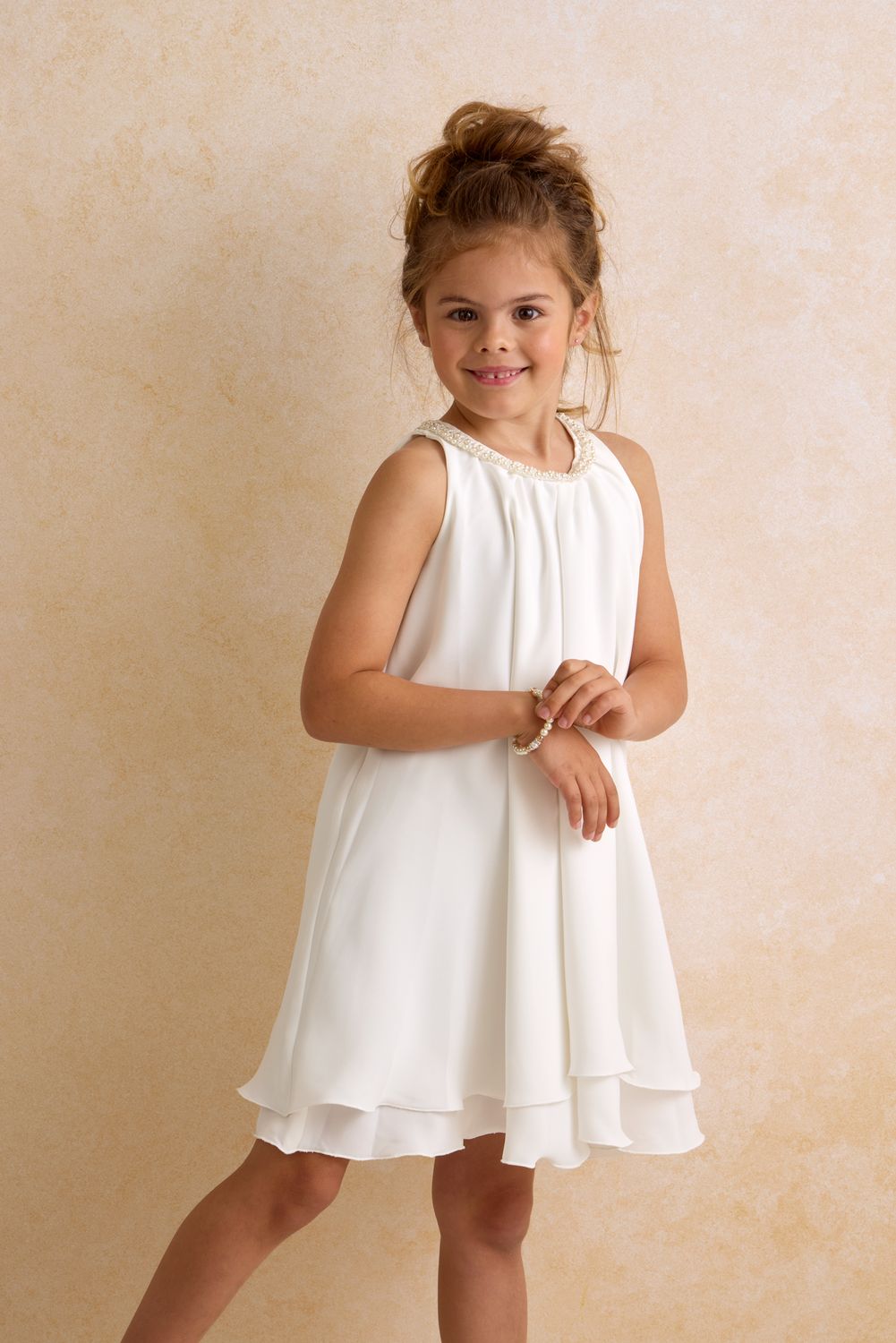 Jurk “Lily” - Elegante Miss Leod feestjurk voor communie, lentefeest, vormsel of huwelijk