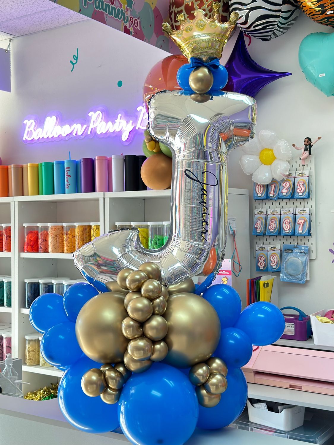 Initial Balloon Bouquet