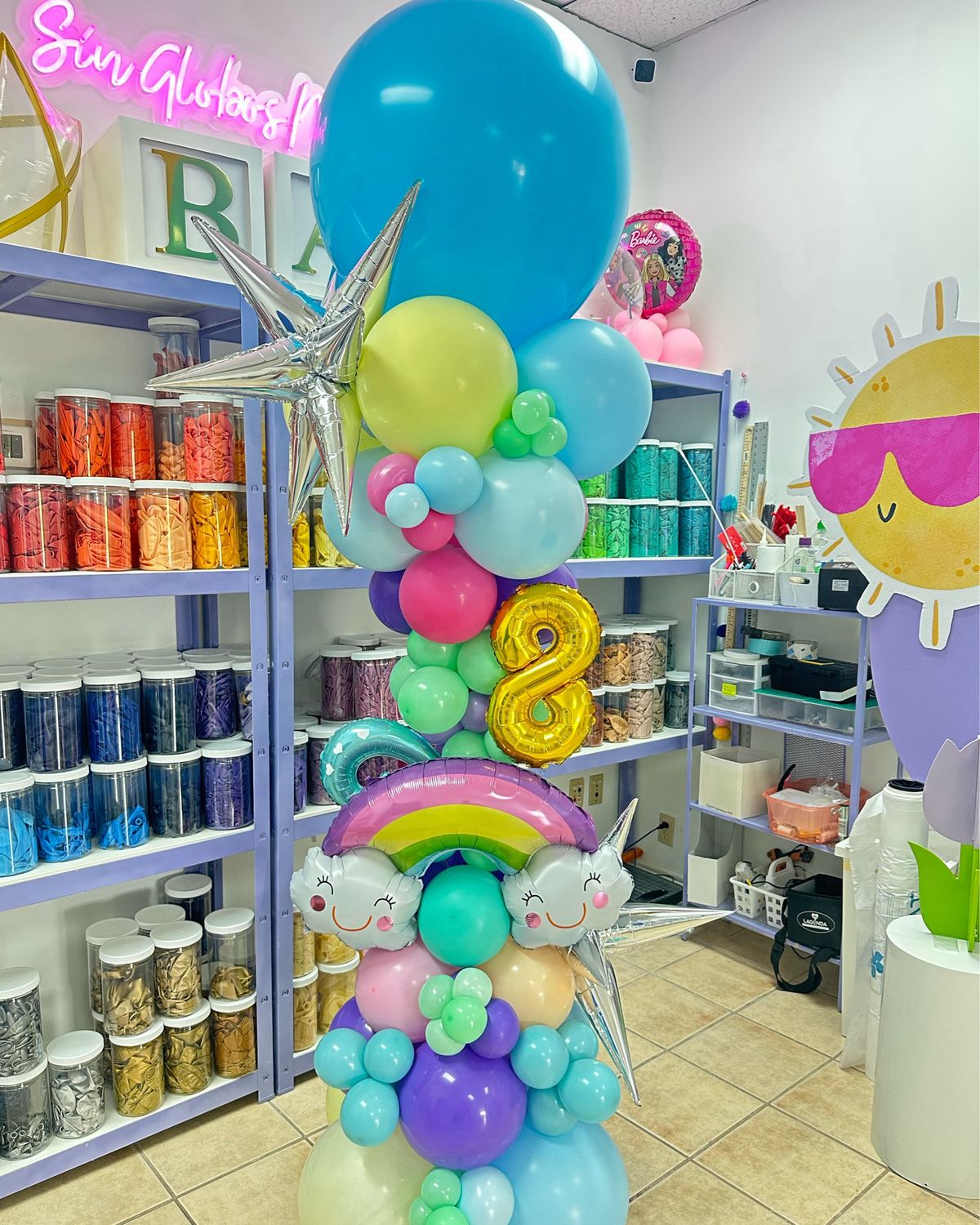 Happy Balloon Tower 🙂