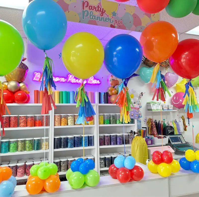 Balloons tassel and base