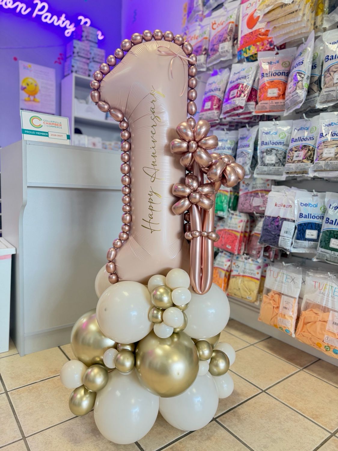 Fancy Numbers flowers