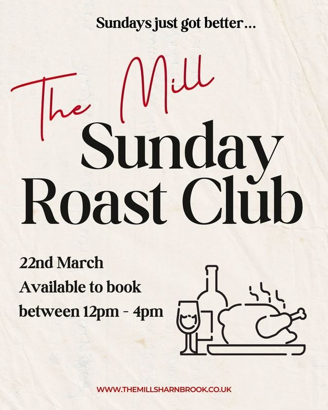 Sunday Roast Club 22nd March