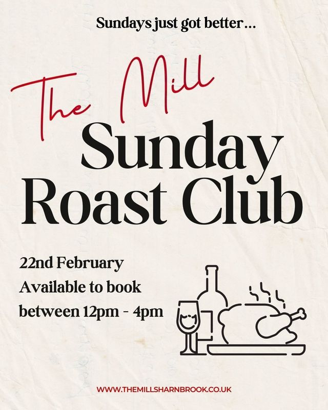 Sunday Roast Club  22nd February