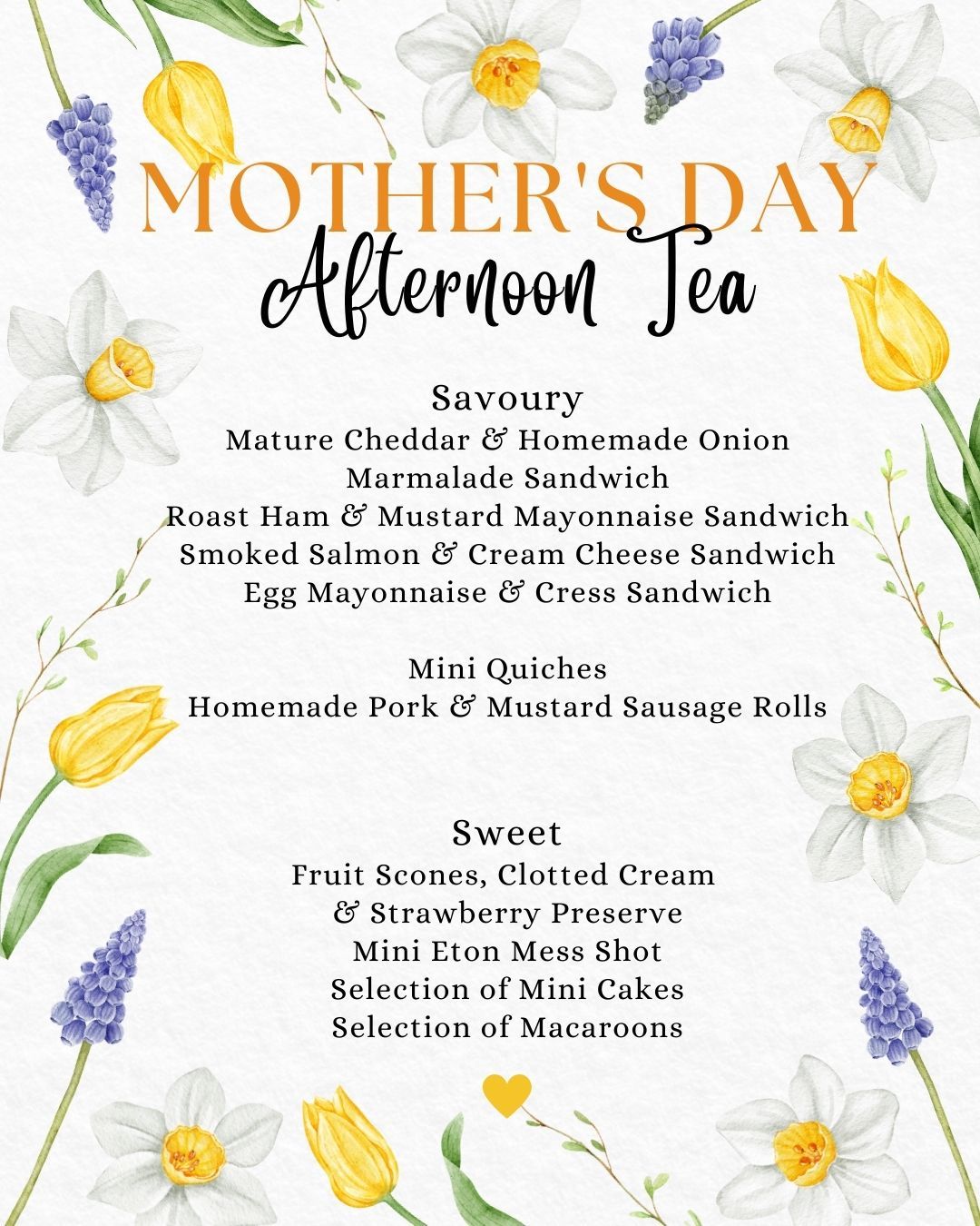 Mothers Day Afternoon Tea