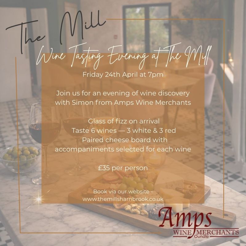 Wine & Cheese Evening with Amps Wine Merchants