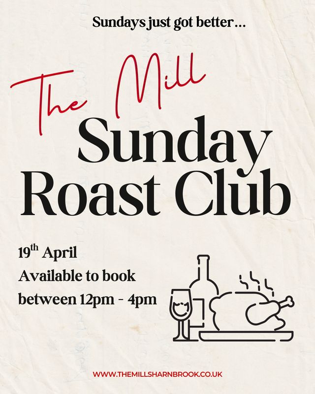 Sunday Roast Club 19th April