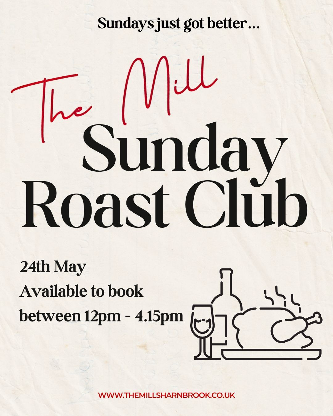 Sunday Roast Club 24th May