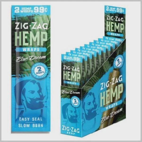 Zig Zag Hemp Wraps 2/.99 25ct
