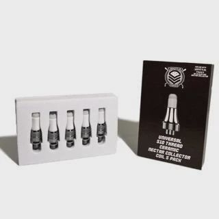 Arsenal Tool Universal 510 Thread Ceramic Nectar Collector Replacement Coils - Pack of 5