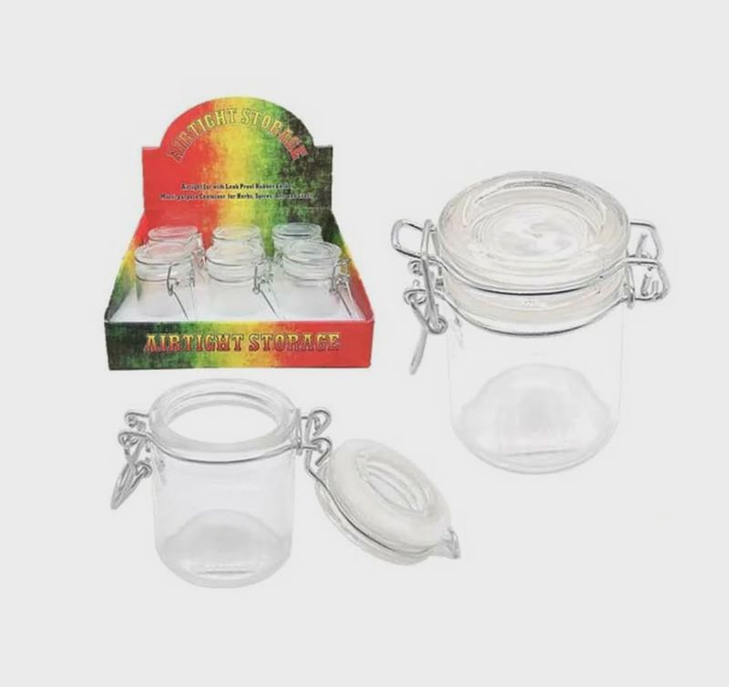 Airtight Glass Storage w/Clamp