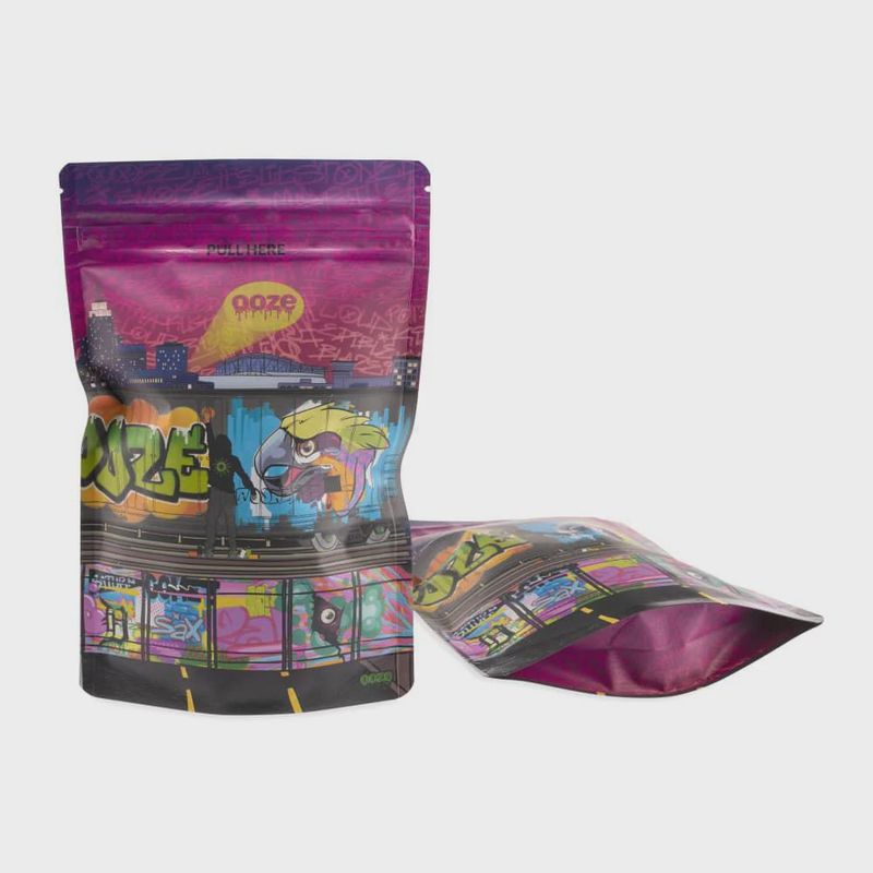Ooze Designer Series 1 Ounce Mylar Bag 10-Pack Box