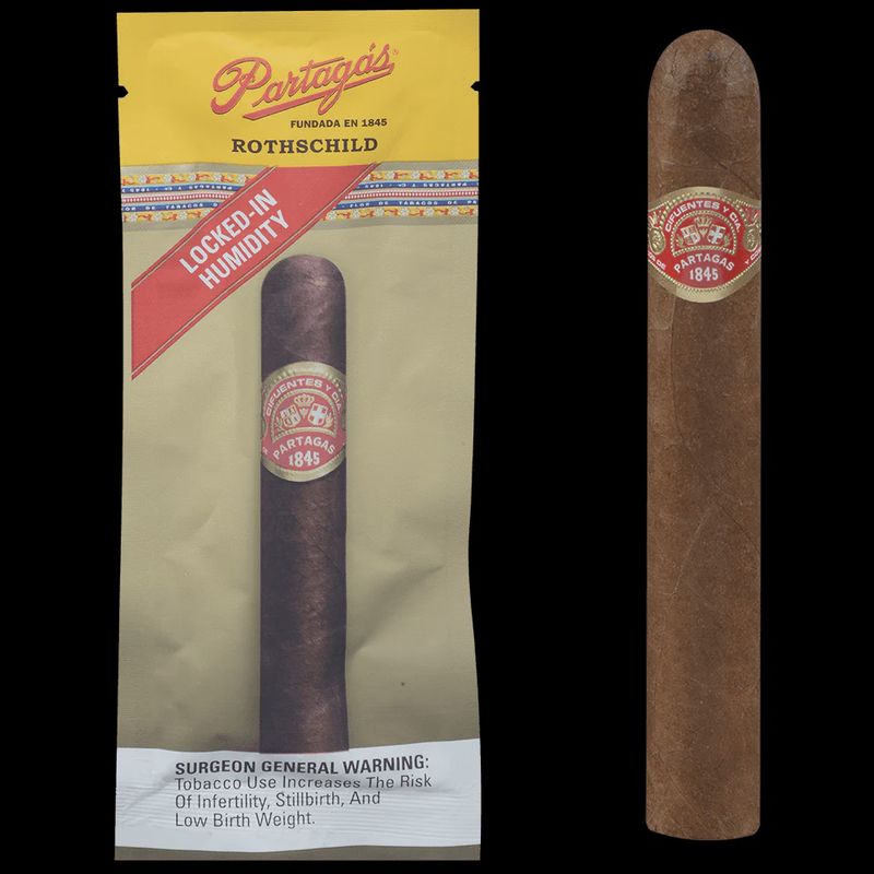 Partagas Cigars Freshness Pack Rothschild  5.50x49