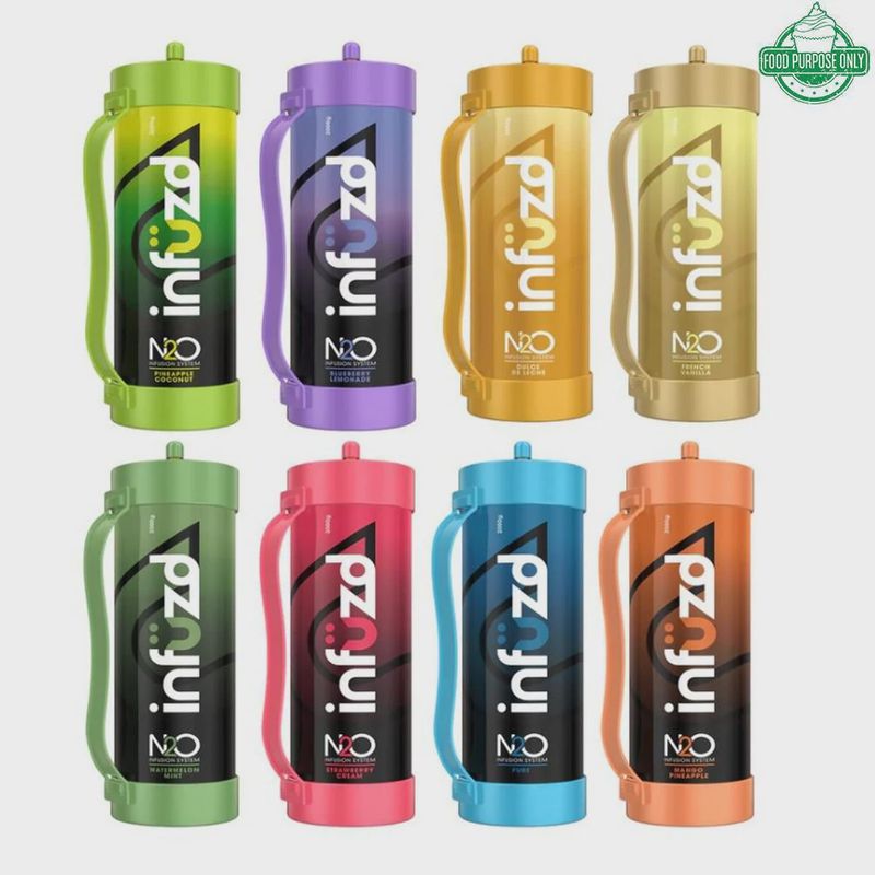 Infuzd 2000g Nitrous Oxide N2O Charger Tank (1 Tank) [FOOD PURPOSES ONLY]