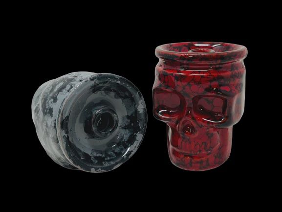 DAG Skull Head Hookah Bowl Assorted Colors