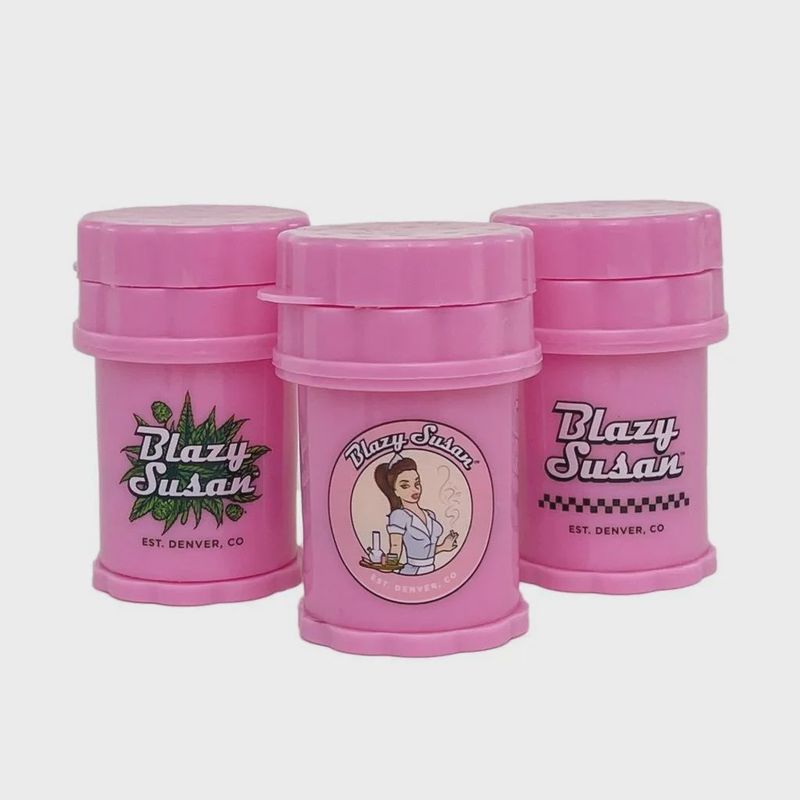 Blazy Susan X Herb Saver 4-Piece Large Grinder