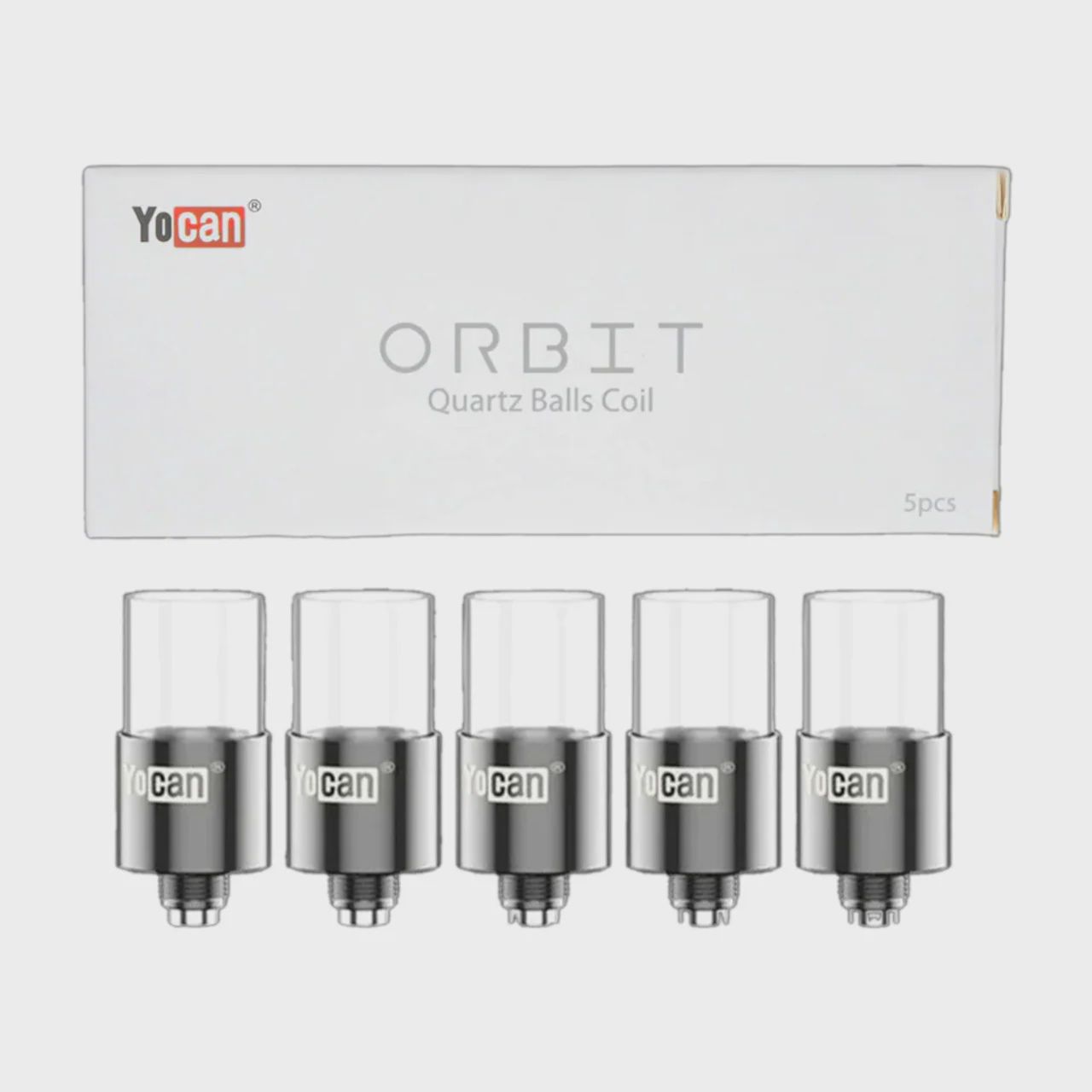 5pc Yocan Orbit Quartz Balls Coil
