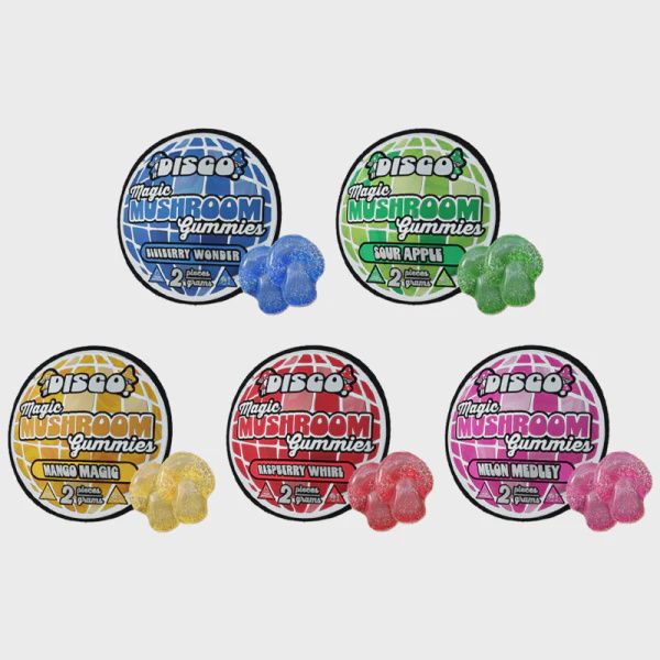 Disco Magic Mushroom Gummies 2pk