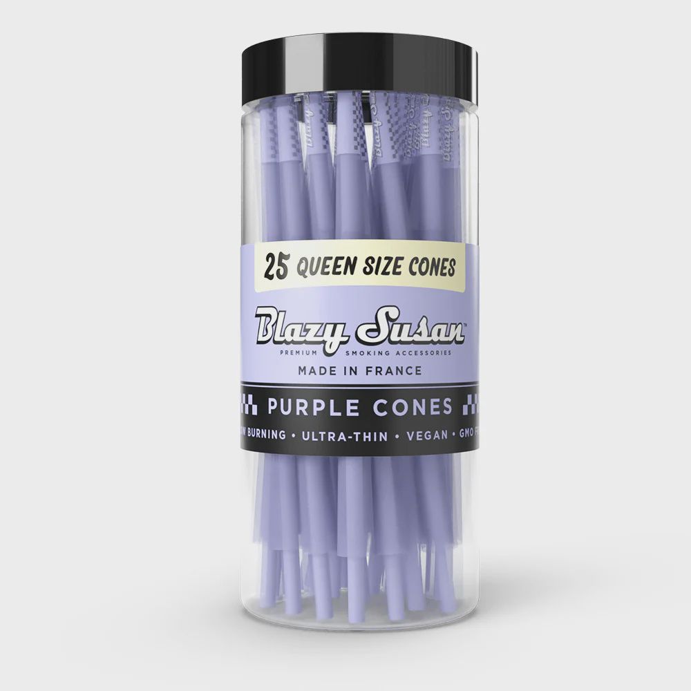 Blazy Susan Purple Premium Pre-Rolled Cones