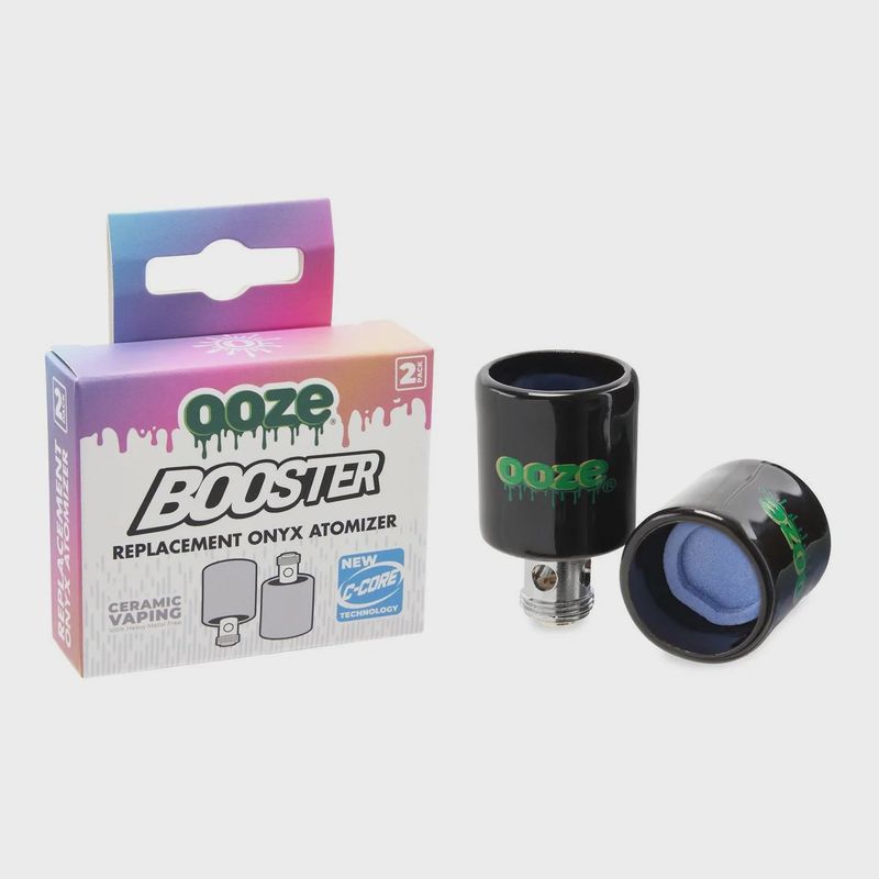 Ooze Booster Onyx Replacement Atomizer - Pack of 2