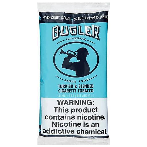 Bugler Original Turkish &amp; Blended Cigarette Tobacco 0.65 OZ