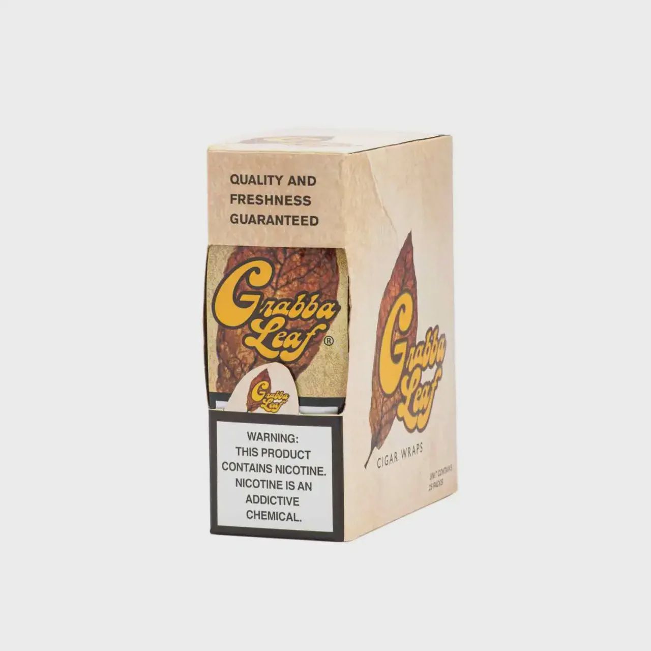 Grabba Leaf Natural Cigar Wraps (Small Light)