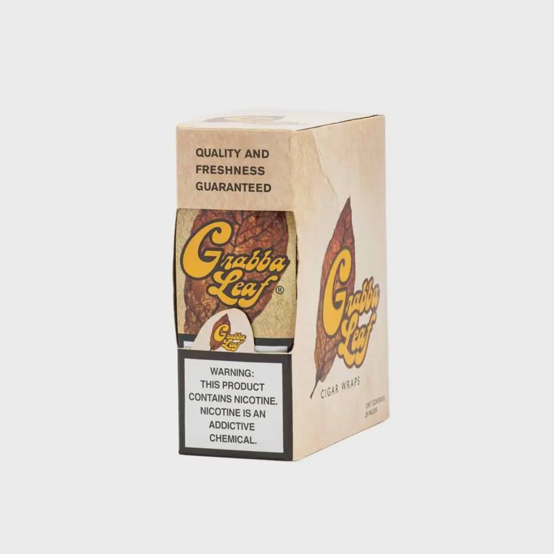Grabba Leaf Natural Cigar Wraps (Small Light)