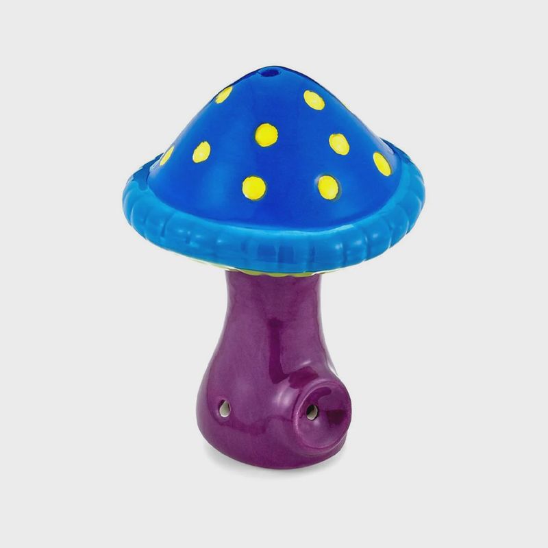 Ceramic Mini Shroom Pipe By Fashioncraft