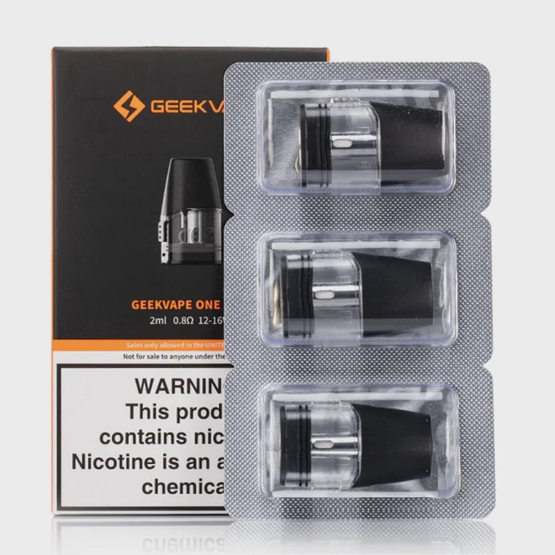GeekVape One 2ML Refillable Replacement Pod - Pack of 3